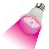 Лампа светодиодная для растений LED-A60-9W/SP/E27/CL ALM01WH спектр для рассады Форма A пластик Uniel